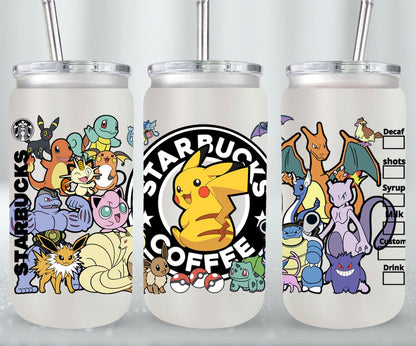 Pokemon - glass can