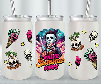 Summer Killer Vibes - glass can
