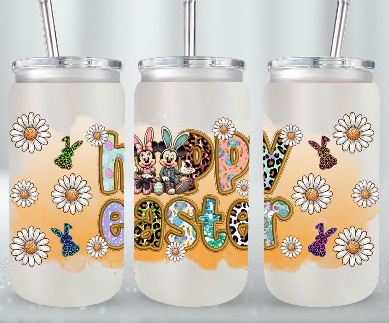 Cartton Easter Day-10281 - glass can