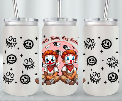 Smile Now Cry Later-10174 - glass can