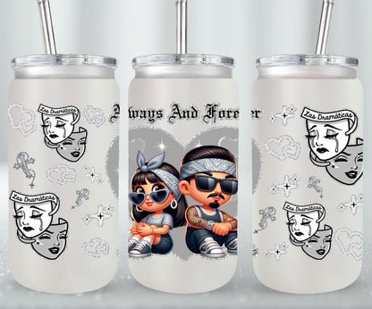 Always and Forever-10109 - glass can