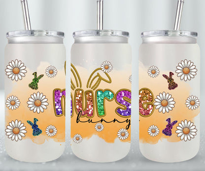 Nurse Bunny-10441 - glass can