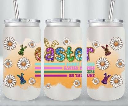 Cartton Easter Day-10283 - glass can