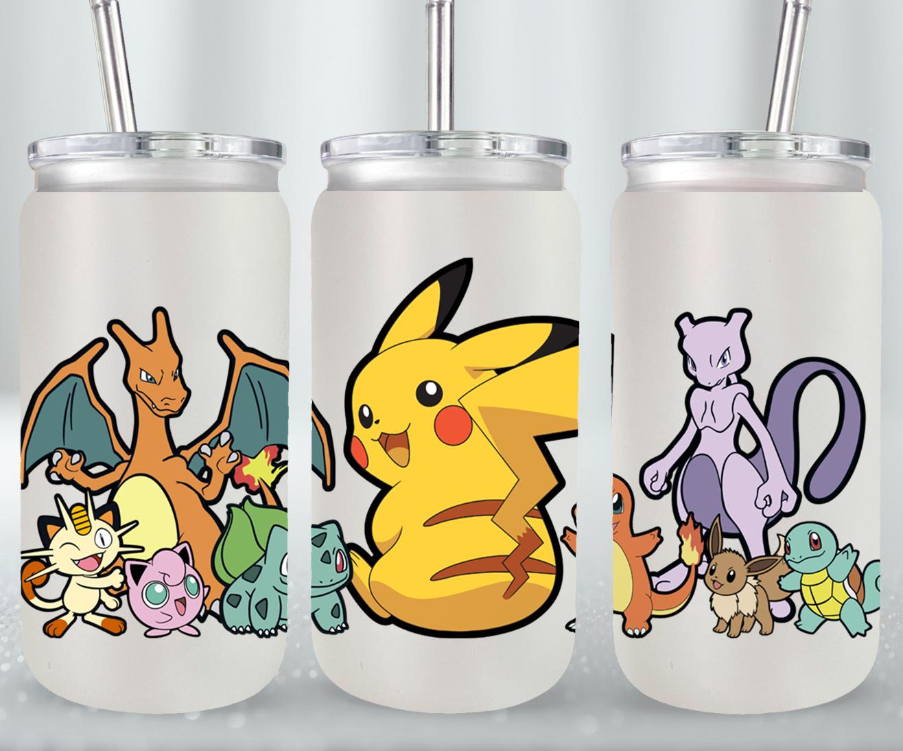 Pokemon - glass can