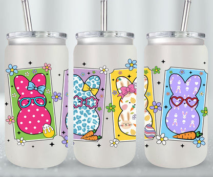 Easter Peeps-10340 - glass can