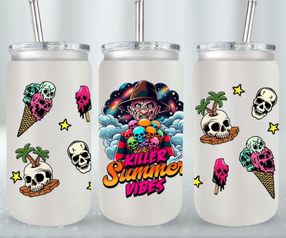 Summer Killer Vibesr-10727 - glass can