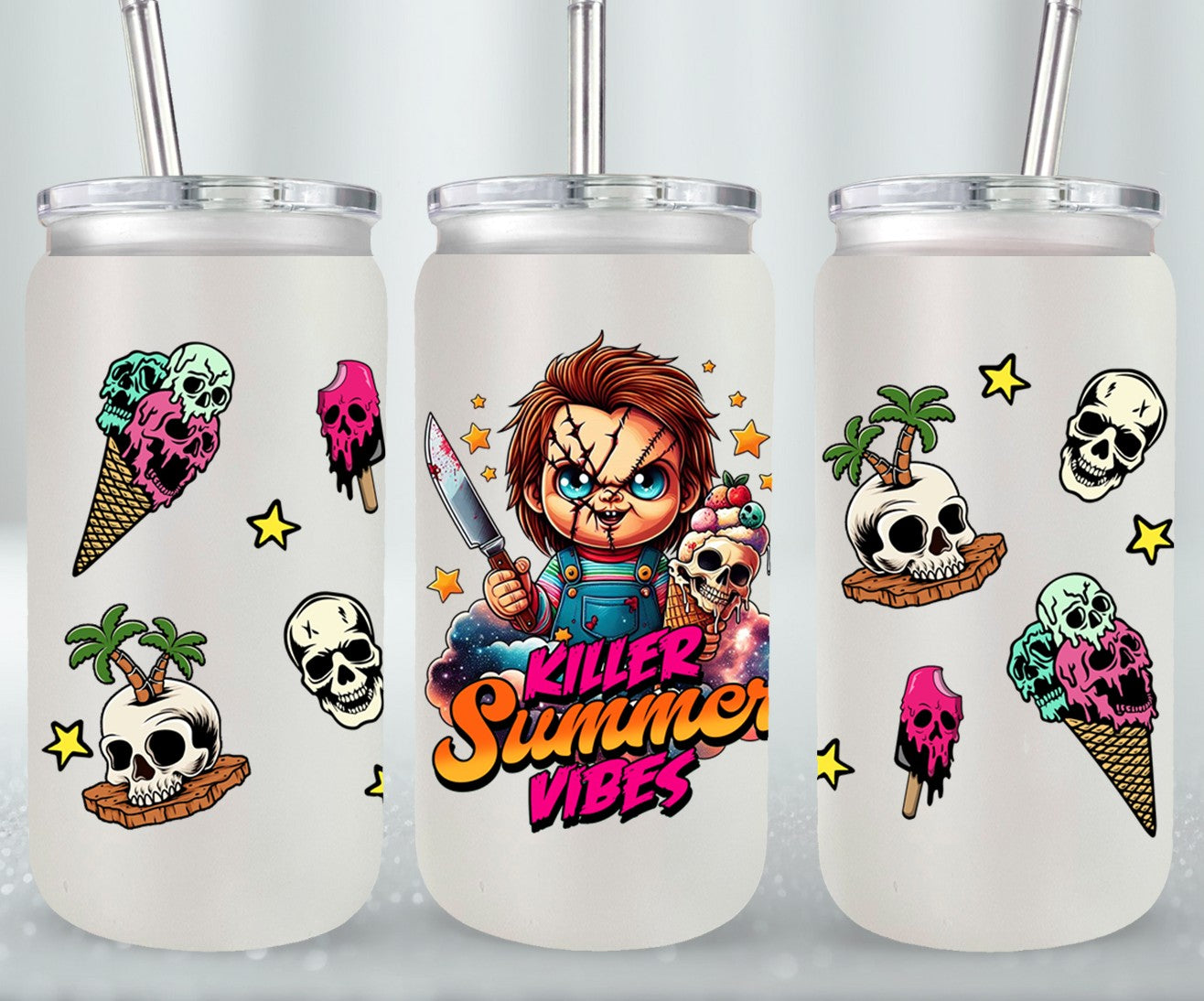 Summer Killer Vibes-10725 - glass can