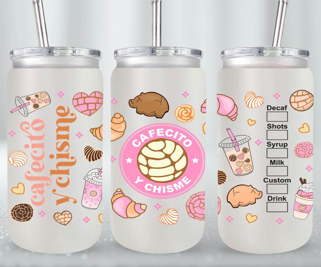 Cafecito y Chisme-10052 - glass can