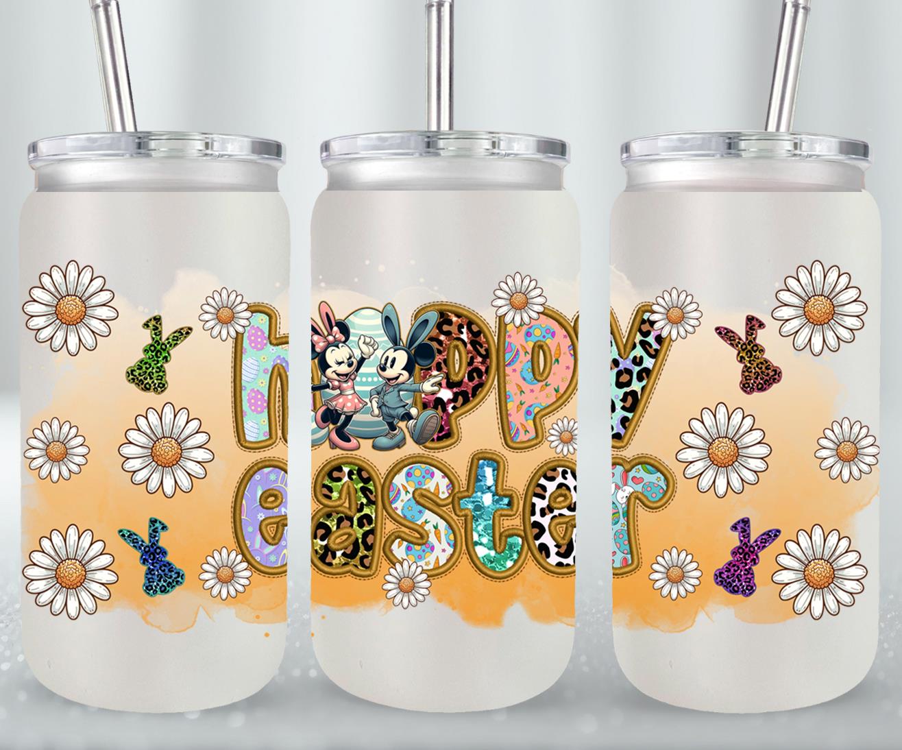 Cartton Easter Day-10282 - glass can