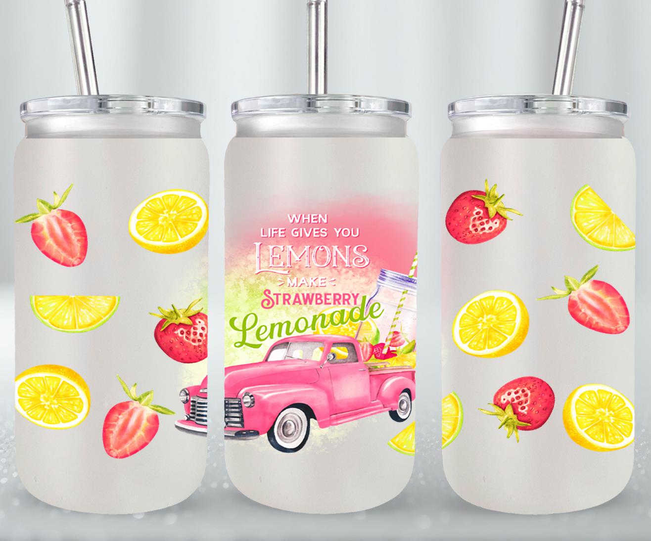 Strawberry Limonade-10275 - glass can