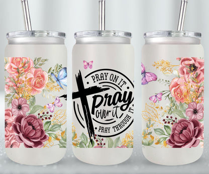 Pray-10222 - glass can