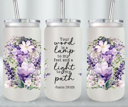 Your Word Is My Lamp-10234 - glass can