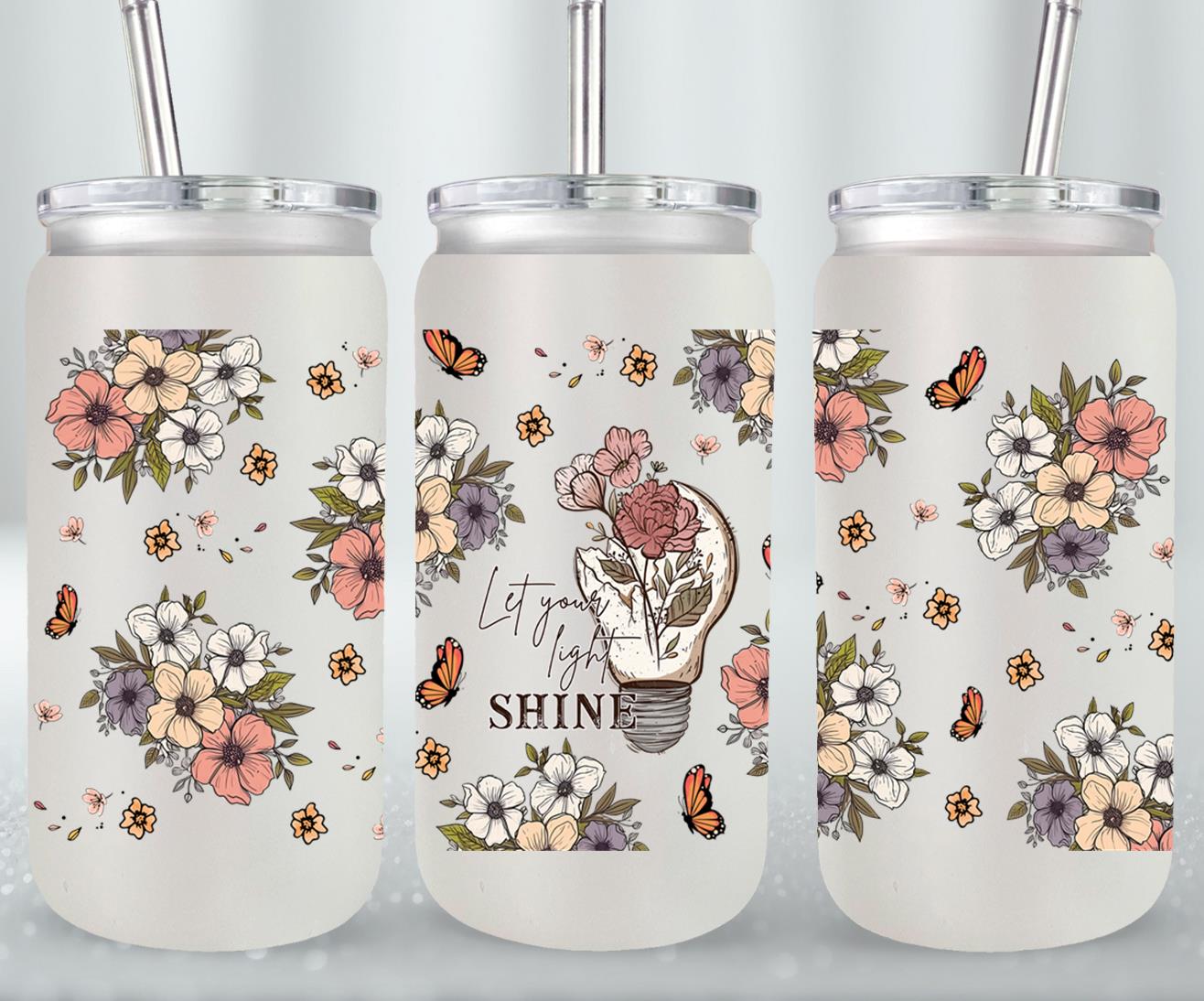 Let Your Light Shine-9901 - glass can