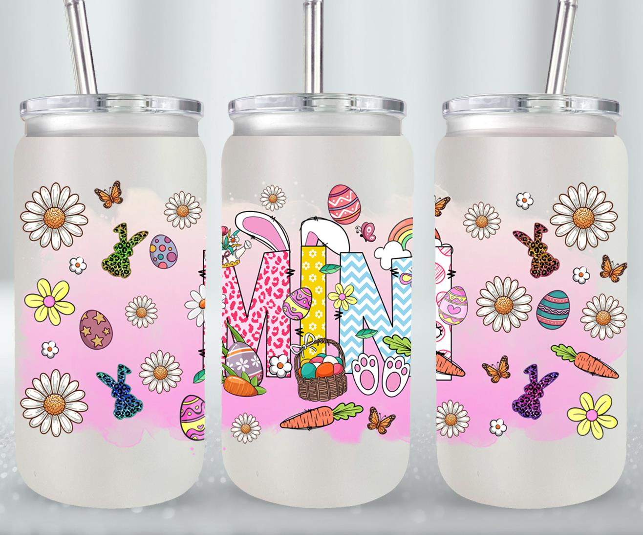 Mini Easter Day-10438 - glass can