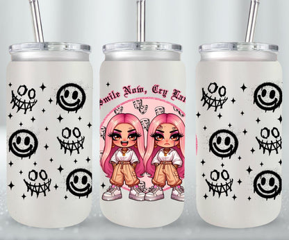 Smile Now Cry Later-10171 - glass can