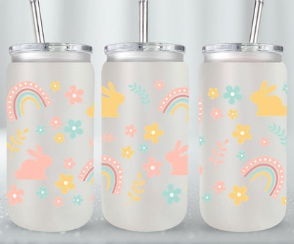 Pastel Easter-10445 - glass can