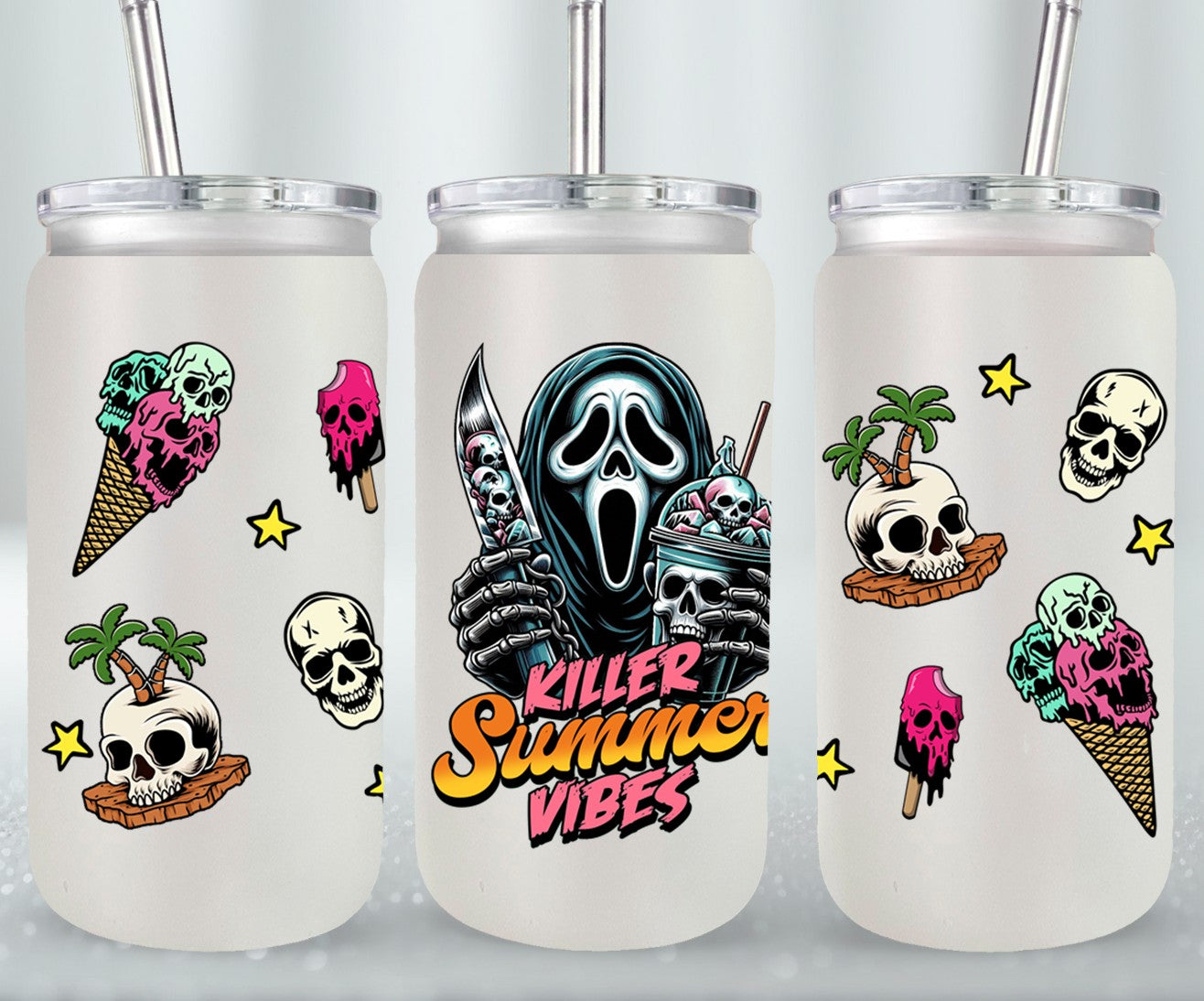 Killer Summer Vibes-10704 - glass can