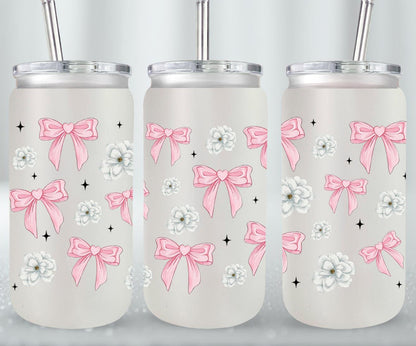 Flower Coquette-10252 - glass can