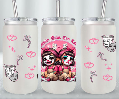 Smile Now Cry Later-10178 - glass can