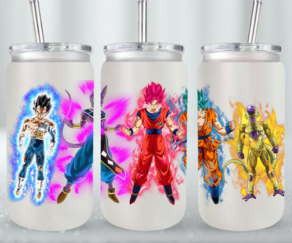 Zodiac Guys - glass can