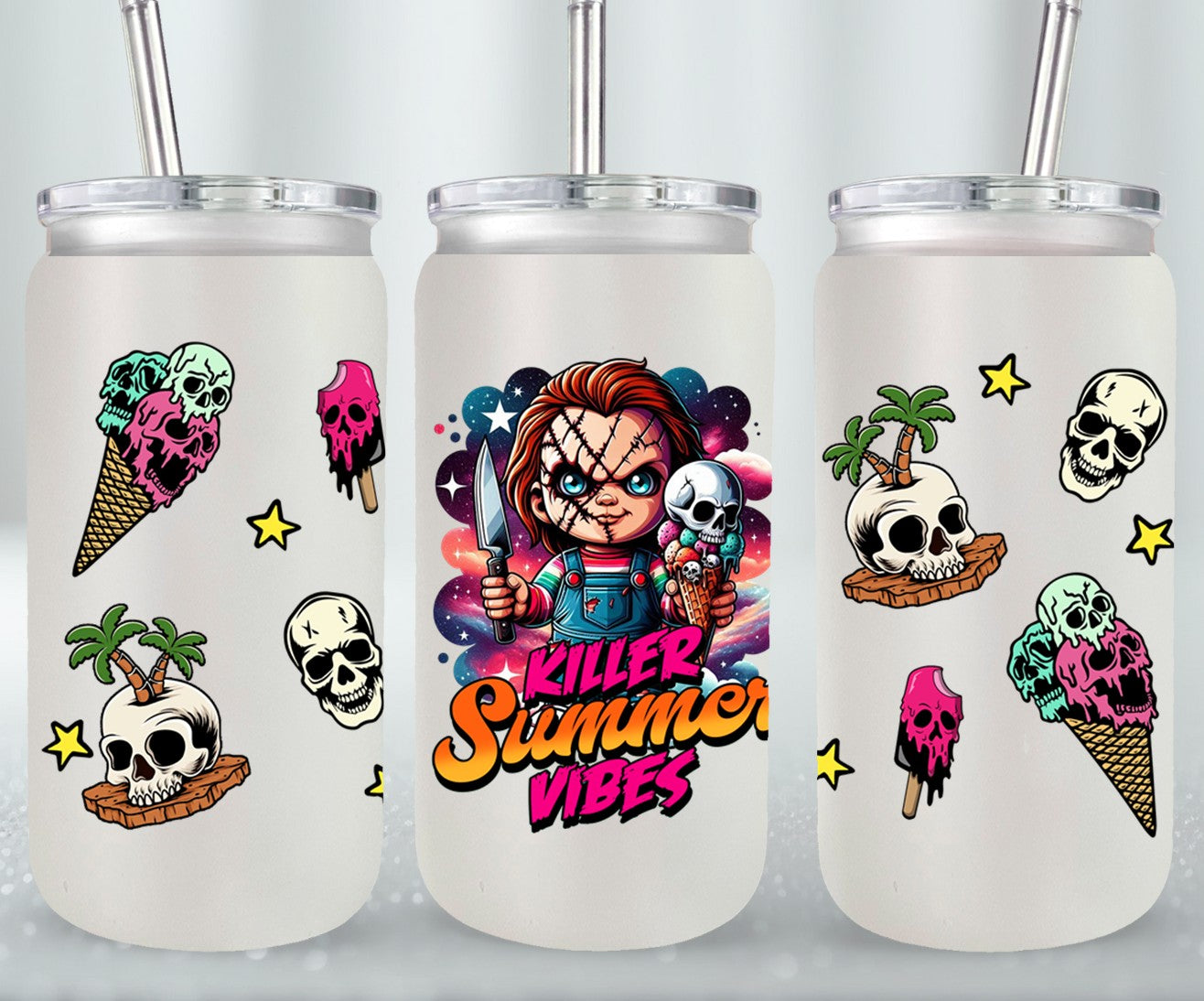 Summer Killer Vibes-10726 - glass can