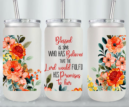 Blessed-10188 - glass can