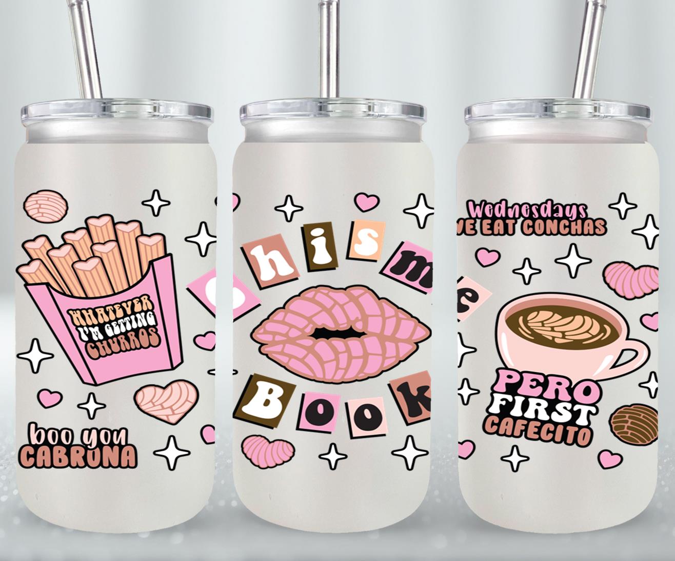 Chisme Book-10079 - glass can