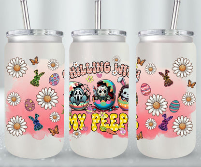 Easter Horror Killer-10335 - glass can