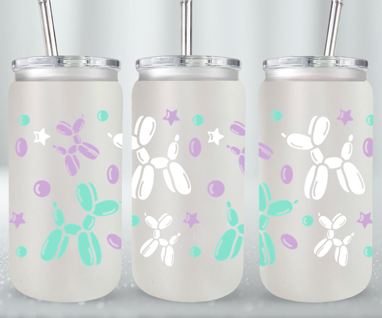 Ballon Dog-9965 - glass can