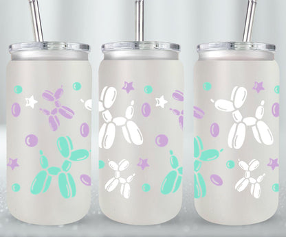 Ballon Dog-9965 - glass can