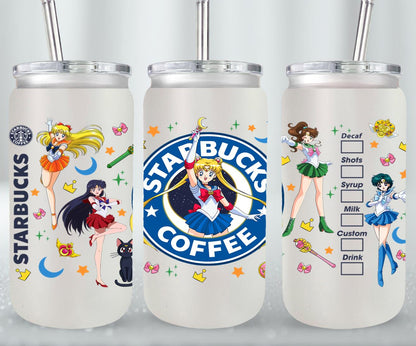 Moon Girls-9941 - glass can