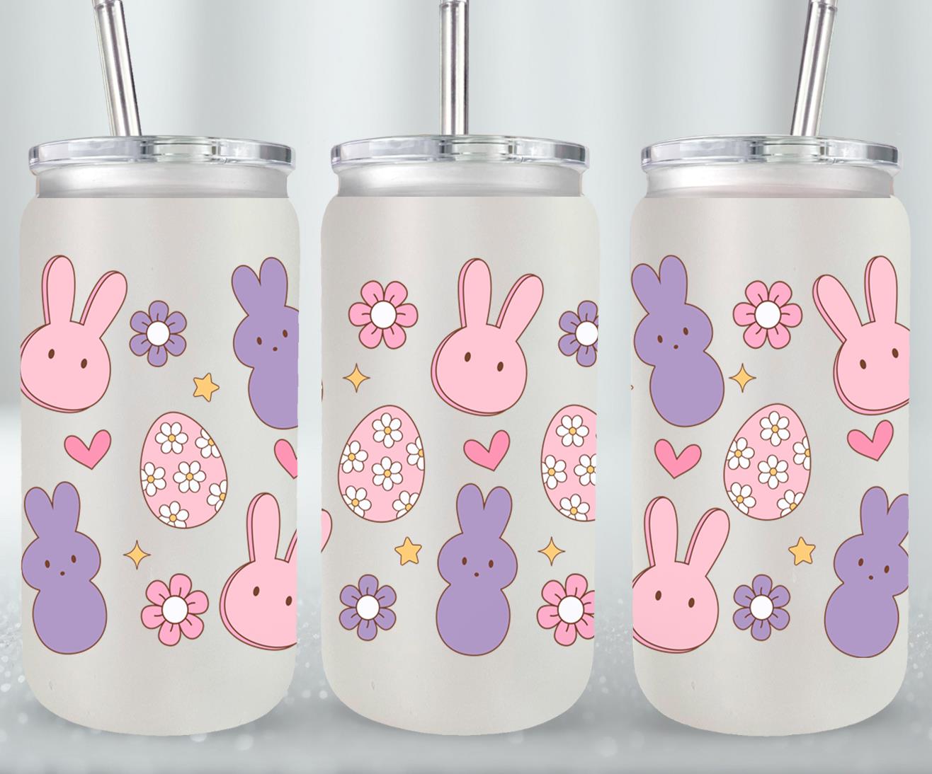 Cute Peeps-10455 - glass can