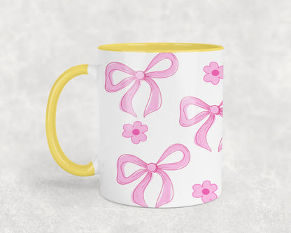 Pink Flower Coquette-10259 - mugs