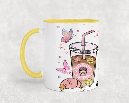 Cafecito y Chisme Mexican Girl-10047 - mugs