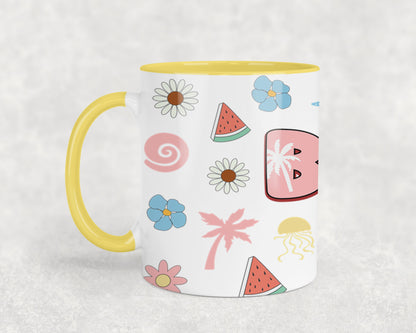 Beach Life Summer Retro-10639 - mugs