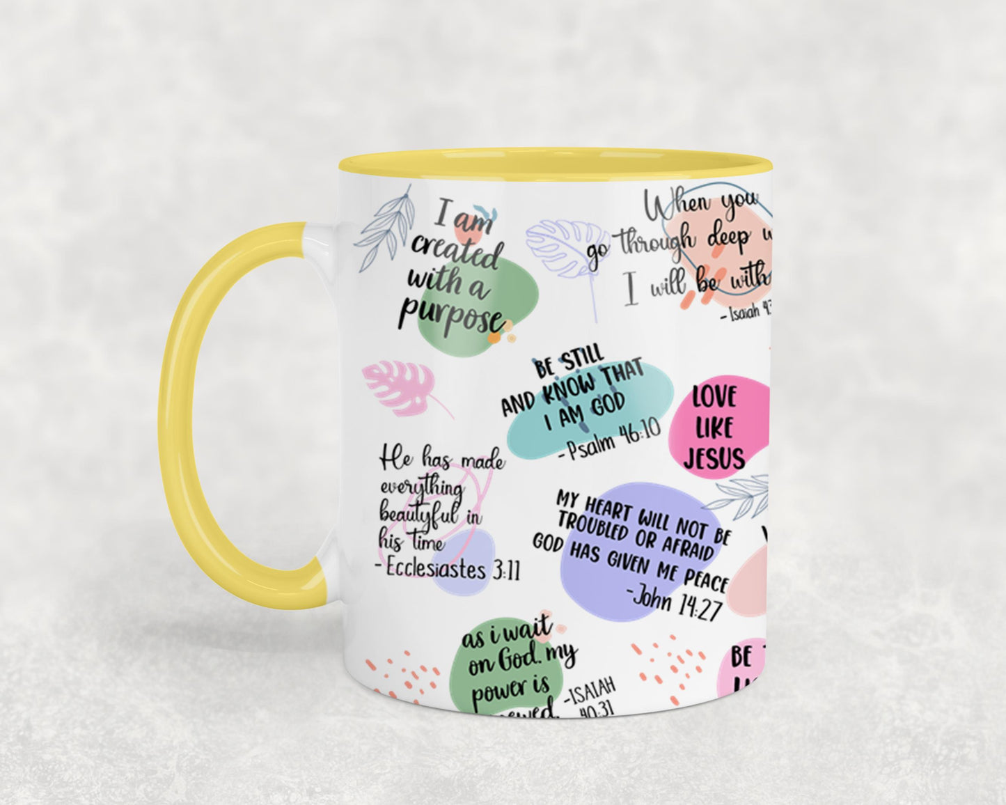 My Daily Bible Affirmation-10216 - mugs