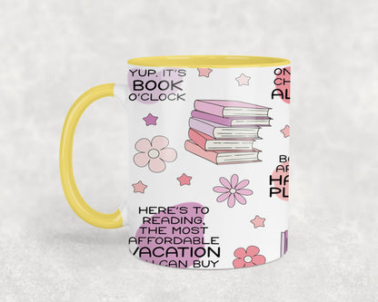 Floral Book Affirmation FULL-9975 - mugs