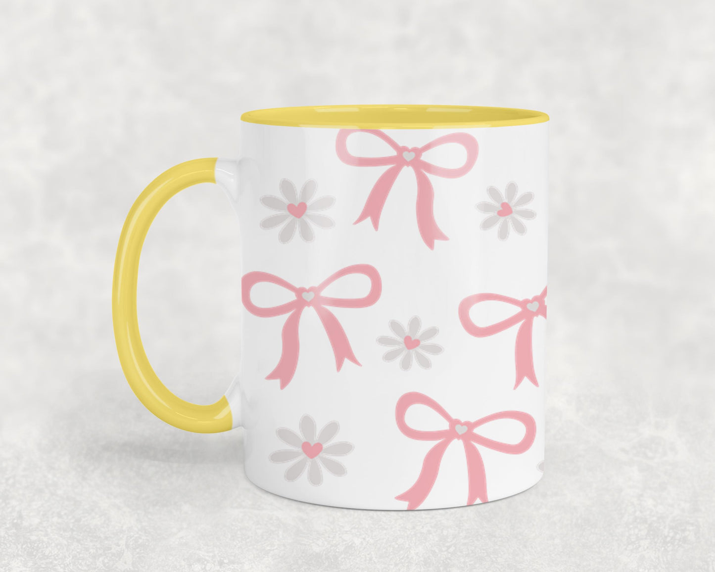 Bow Coquette and Daisy-10246 - mugs