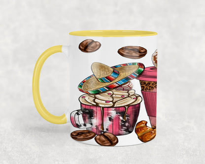 Cafecito y Chisme Mexican Girl-10059 - mugs