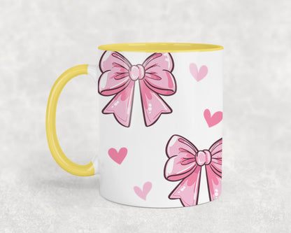 Pink Bow-9988 - mugs